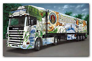 SCANIA 144 & TRAILER