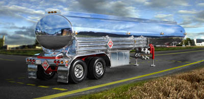 Revell 07554 TANKER TRAILER Maquettes 1:24