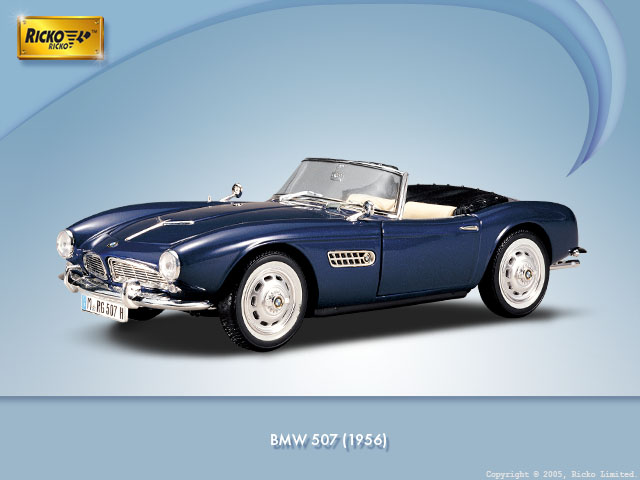 Ricko 32106 BMW 507 1956 Miniatures 1:18 Ricko 32106 BMW 507 1956 Miniatures 1:18