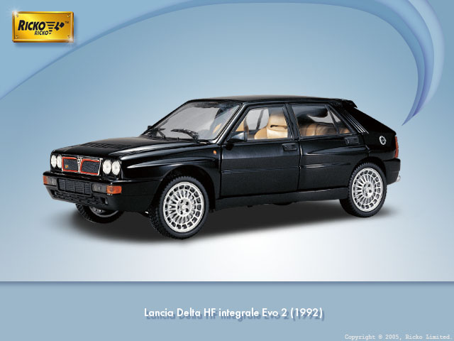 Ricko 32113 Lancia DELTA HF INTEGRALE evolution 2 Miniatures 1:18 Ricko 32113 Lancia DELTA HF INTEGRALE evolution 2 Miniatures 1:18