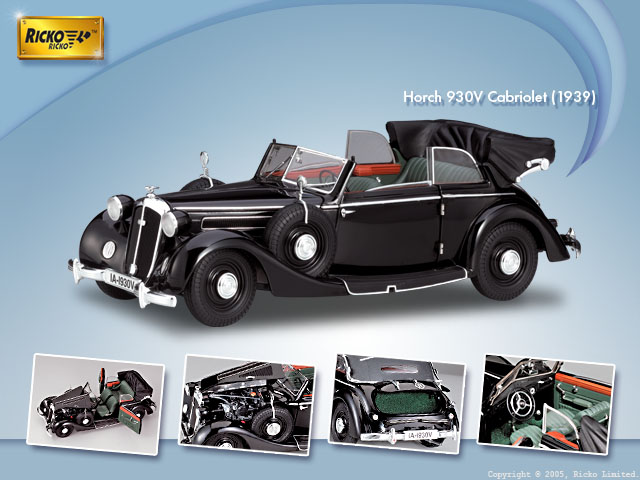 Ricko 32152 HORCH 930V 1937 Miniatures 1:18