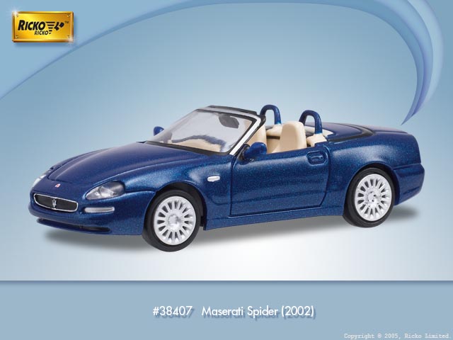 MASERATI SPIDER 2002 1/87