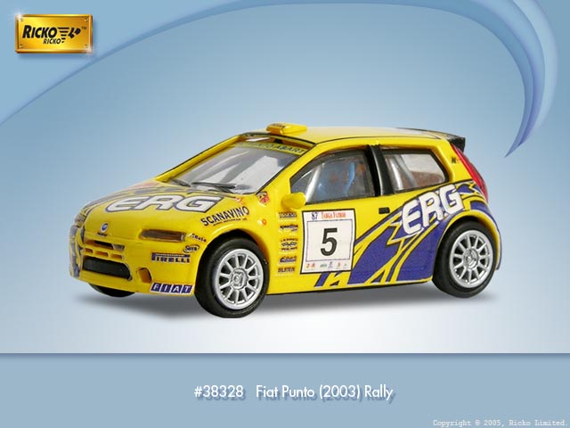 Fiat Punto RALLY 2003 1/87