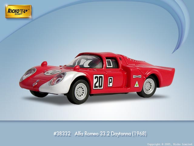 Ricko 38832 ALFA ROMEO 332.2 DAYTONA 1/87 Miniatures 1:87 Ricko 38832 ALFA ROMEO 332.2 DAYTONA 1/87 Miniatures 1:87