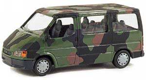 Rietze 30724 Ford TRANSIT MILITAIRE CAMOUFLAGE HO Die cast Rietze 30724 Ford TRANSIT MILITAIRE CAMOUFLAGE HO Die cast