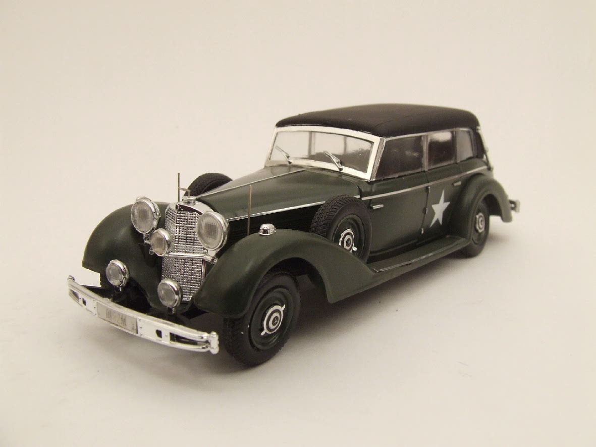 Rio 4154 Mercedes Benz 770 USA ARMY Miniatures 1:43