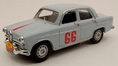 Rio 4201 Alfa Romeo Giulietta Tour de France 1957 Miniatures 1:43 Rio 4201 Alfa Romeo Giulietta Tour de France 1957 Miniatures 1:43