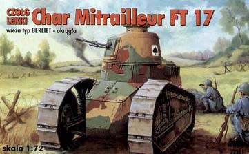 CHAR MITRAILLEUR FT 17