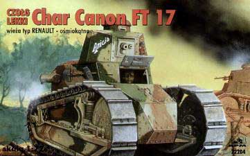 CHAR CANON FT 17 RENAULT