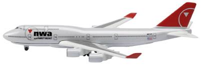 Schabak 3551414 NORTHWEST AIRLINES B747-400 Die cast 1:600