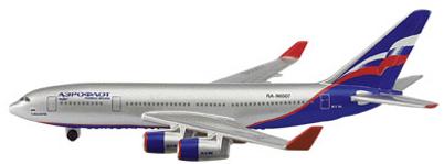 Schabak 3551447 AEROFLOT NEW COLOURS IL96 Die cast 1:600
