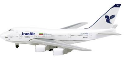 Schabak 3551472 IRAN AIR B747SP  Die cast 1:600