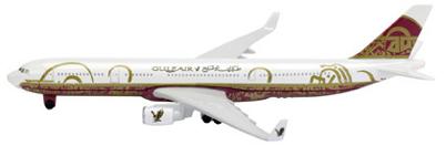 Schabak 3551485 GULF AIR ROUG/OR A330-200 Die cast 1:600
