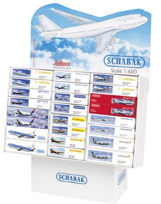 Schabak 3553999 PRESENTOIR SCHABAK 24 PIECES  Die cast 1:600