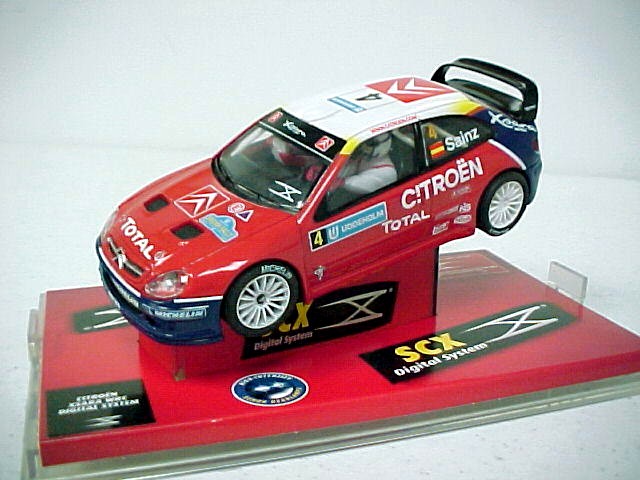 SCX 13040 CITROEN XSARA WRC SUEDE DIGITAL SYSTEM Miniatures 1:32 SCX 13040 CITROEN XSARA WRC SUEDE DIGITAL SYSTEM Miniatures 1:32