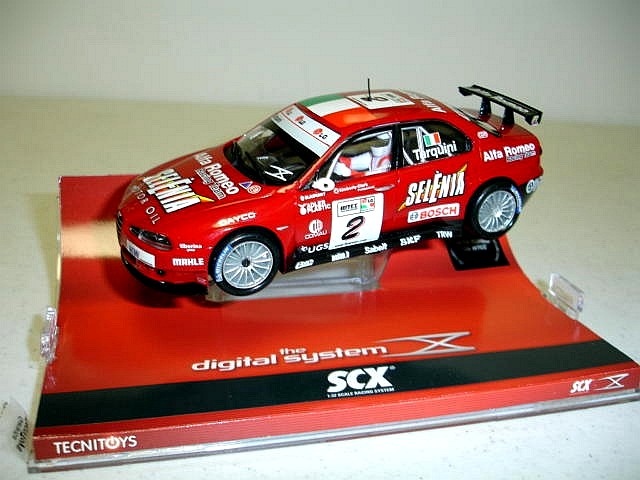 SCX 13100 ALFA ROMEO 156 DIGITAL Die cast 1:32 SCX 13100 ALFA ROMEO 156 DIGITAL Die cast 1:32