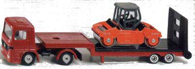 Siku 1633 Camion avec engin avec rouleau Miniatures 1:55 Siku 1633 Camion avec engin avec rouleau Miniatures 1:55