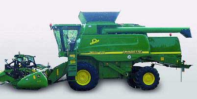 John Deere 9680 moissonneuse