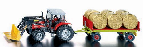 Tracteur avec chargeur frontal
