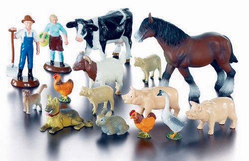 Siku 4691 Animaux de ferme (sachet) Miniatures 1:32 Siku 4691 Animaux de ferme (sachet) Miniatures 1:32