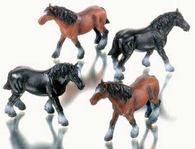 Siku 4694 Set de 4 chevaux Die cast 1:32