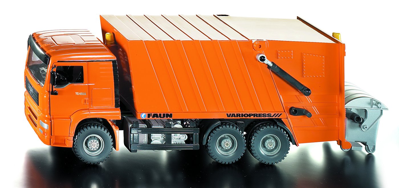 Siku 6621F Camion poubelle ser junior Miniatures 1:16