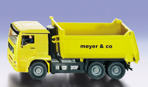 Camion benne semi ronde bas