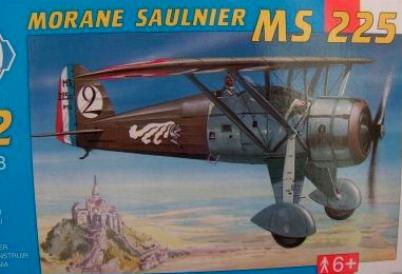 Smer 838 MORANE SAULNIER MS 225 Plastic models 1:72 Smer 838 MORANE SAULNIER MS 225 Plastic models 1:72