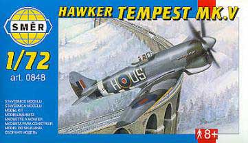 Smer 848 HAWKER TEMPEST MK V Plastic models 1:72 Smer 848 HAWKER TEMPEST MK V Plastic models 1:72