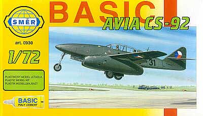 Smer 930 AVIA CS 92 Plastic models 1:72 Smer 930 AVIA CS 92 Plastic models 1:72