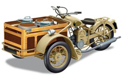 Solido 118307 PEUGEOT TRIPORTEUR 55 TN Miniatures 1:18