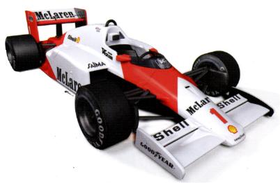 Mc Laren MP4 2C Prost 1986