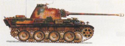 GERMAN PANTHER AUSF G NORMANDIE 1944