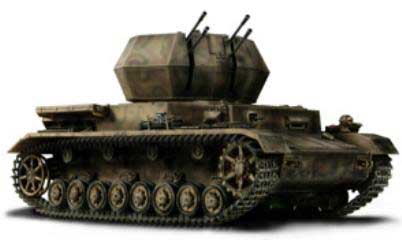 GERMAN FLAKPANZER IV NORMANDIE 1944