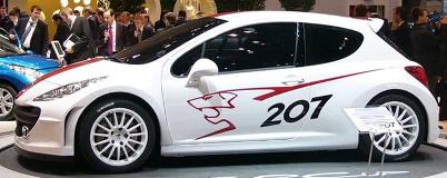 Solido 19004 Peugeot 207 SUPER 2000 EXCLU Die cast 1:43