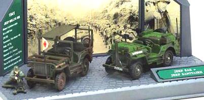 Jeep Willys sas avec sanitaire