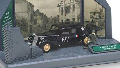 Solido 20106 Citroen 15 cv gazogene ffi exclu Miniatures 1:43