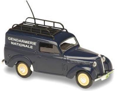 Solido 4307 RENAULT JUVA 4 GENDARMERIE 1952 Die cast 1:43