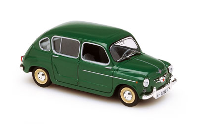 Solido 4572 SEAT 800 1964 Miniatures 1:43 Solido 4572 SEAT 800 1964 Miniatures 1:43