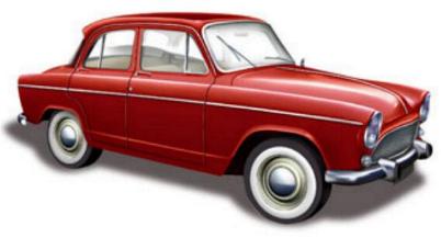 Solido 4595 SIMCA ARONDE 1960 Die cast 1:43