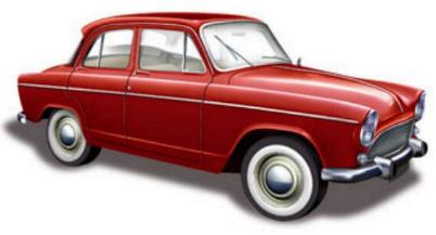 Solido 4595 SIMCA ARONDE 1960 Miniatures 1:43