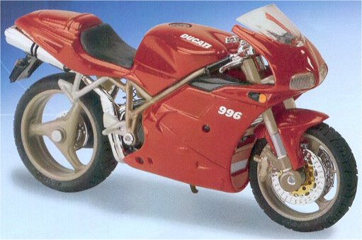 Solido 84007 DUCATI 996 Die cast 1:18