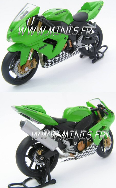 Solido 86011 KAWASAKI ZX 10 R ENDURANCE 2004 Miniatures 1:18