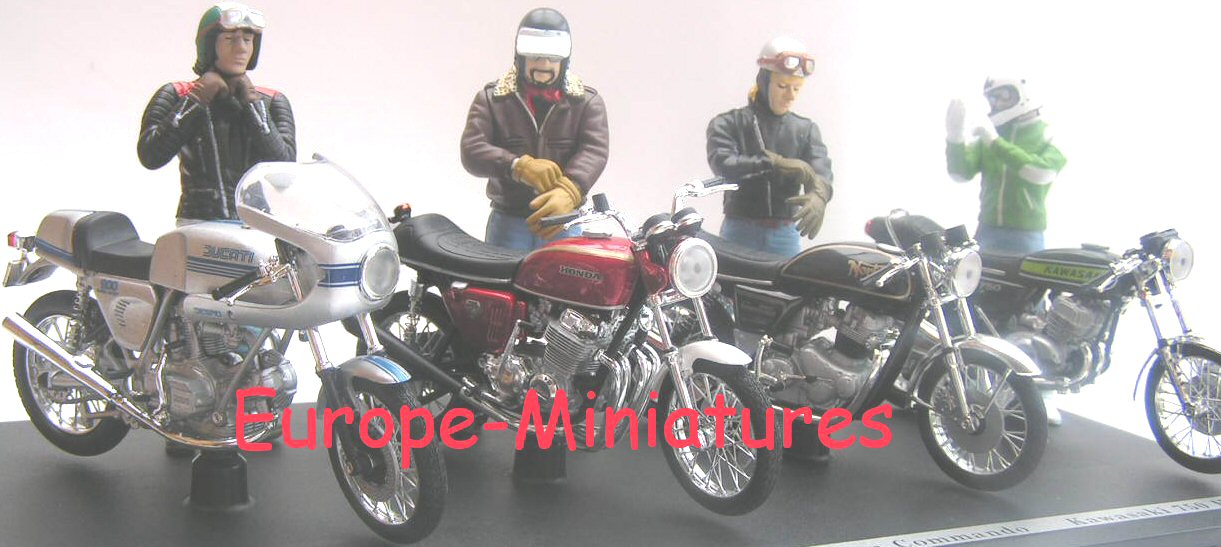 Solido 88500 JOE BAR TEAM 4 FIGURINES Miniatures 1:18