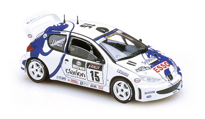 Solido - 1:18 - Peugeot 206 - 206 WRC 1999 & 2000 Panizzi - Solido REF 9016  - Catawiki