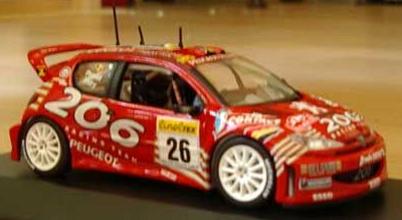 Peugeot 206 WRC tour de corse