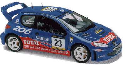 Peugeot 206 WRC CATALOGNE