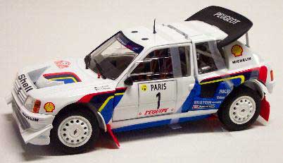 Solido 9063 Peugeot 205 T16 RALLYE 1985 Die cast 1:18