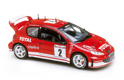 Solido 9401 Peugeot 206 WRC 2003 KIT Die cast 1:18