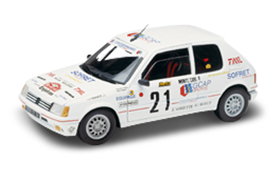 Solido 9411 Peugeot 205 t16 rallye kit Die cast 1:18